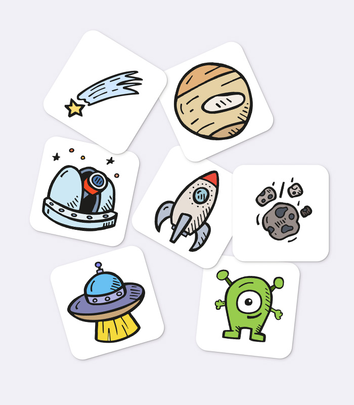 Rounded Corner Stickers